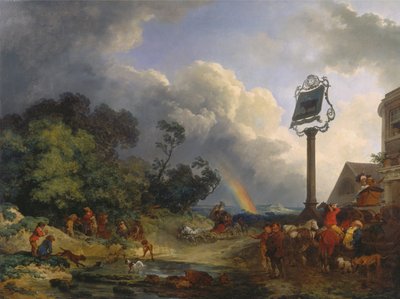 Der Regenbogen von Philippe Jacques de Loutherbourg